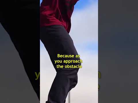 How to Ollie over a skateboard 60 second trick tips #skateboarding #shorts