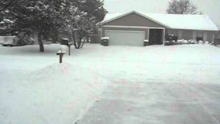 Rogers Arkansas snow 02/09/2011