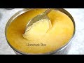 How to make Ghee (Clarified Butter)