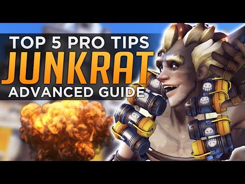 Overwatch: Top 5 PRO Junkrat Tips! - Advanced Guide
