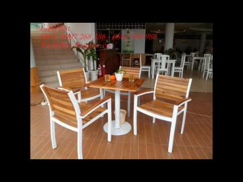 Chuyên thiết kế và cung cấp bàn ghế cafe, bàn ghế gỗ quán cafe giá rẻ