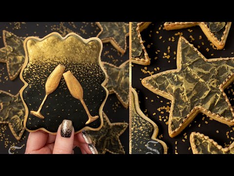 How To Decorate New Year’s Eve Cookies