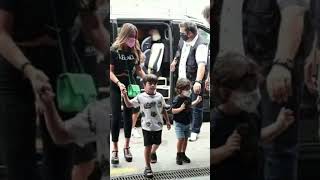 Messi And His Family First Day In Paris
