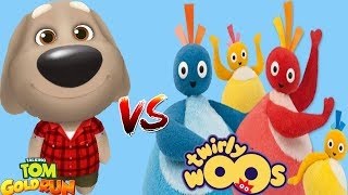 Talking Tom D Run Vs Cbeebies Twirlywoos The Fruit Tea Machine Talking Ben 1 Million Hi
