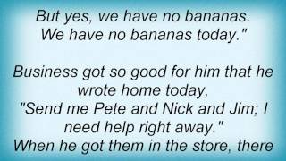 Watch Louis Prima Yes We Have No Bananas video