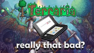 Is Terraria 3Ds Edition Really That Bad?