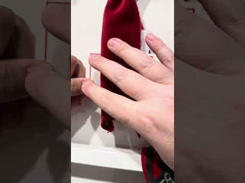 Raz 2.5" Red Torn Edge Velvet Unwired Christmas Ribbon R4527788 Raz 2.5" Red Torn Edge Velvet Unwired Christmas Ribbon R4527788