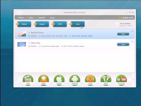 FreeMake Video Converter - Conversor de video
