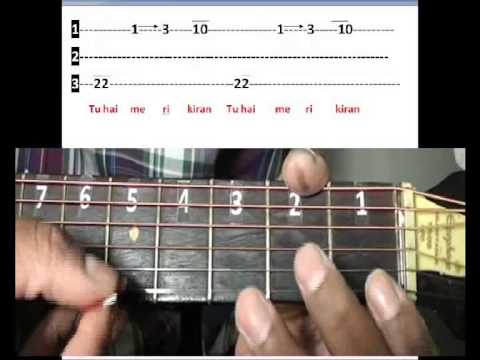 Jadoo teri nazar - Darr Guitar lesson