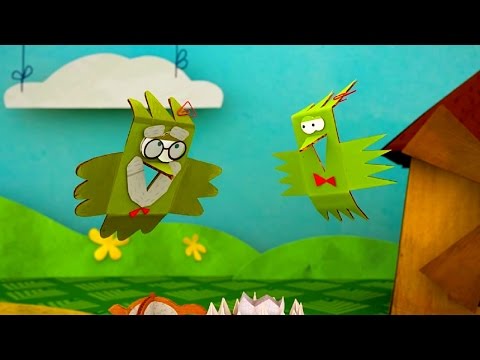 Поделка из бумажек мультика Поделка из бумажек мультика
