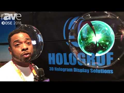 DSE 2018: Hologruf Explains Custom Content 3D Hologram Signage For Retail Spaces