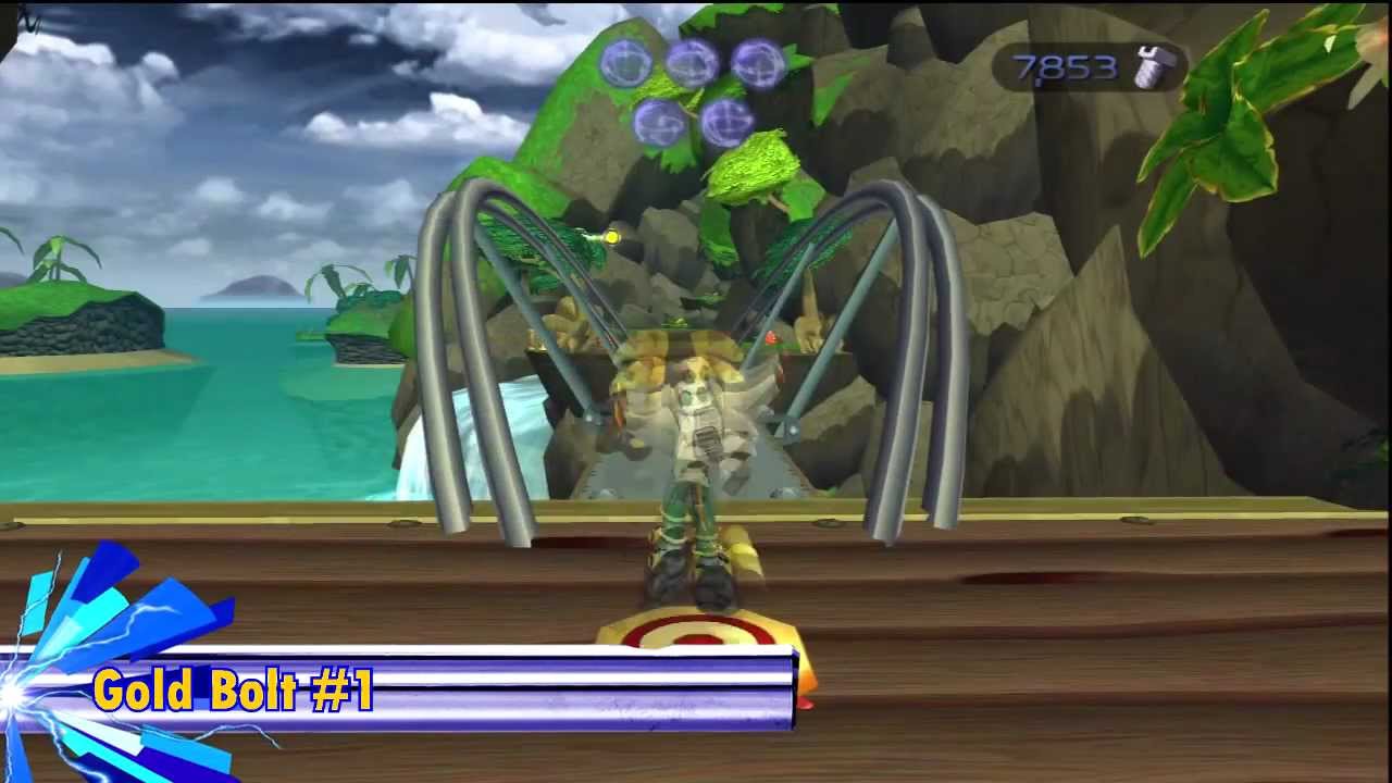 Ratchet & Clank (HD) All Skill Points & Gold Bolts (Pokitaru) YouTube