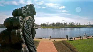 Видео Памятник Афанасию Никитину. Набережная Афанасия Никитина, Тверь. Прогулка. от Илья Карпенков, набережная Афанасия Никитина, Тверь, Россия