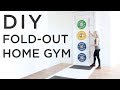 DIY Fold-Out Gym | How to make a CrossFit style gym at home