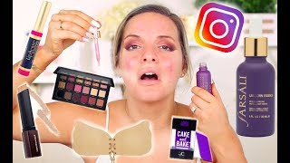 TESTING POPULAR INSTAGRAM BEAUTY PRODUCTS! HITS & MISSES | Casey Holmes