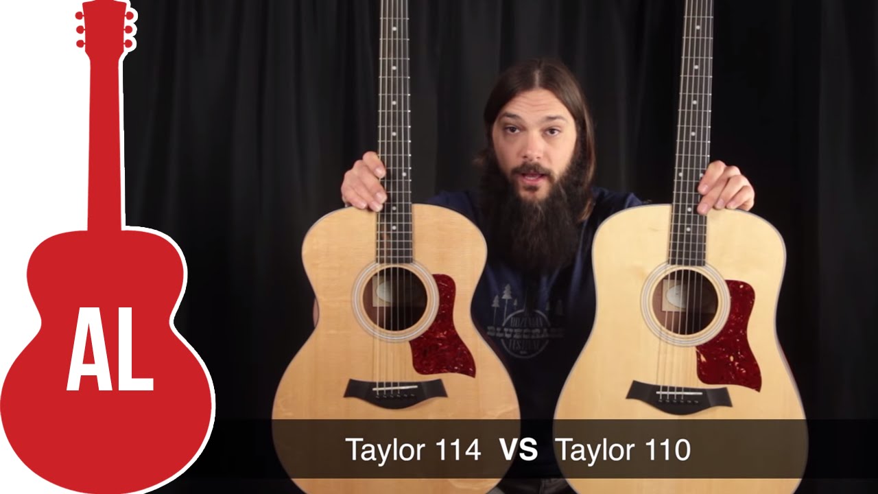 Taylor 114 vs 110 What s the Difference? YouTube