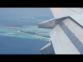 Landing at Maleu0027 Maldives Airport