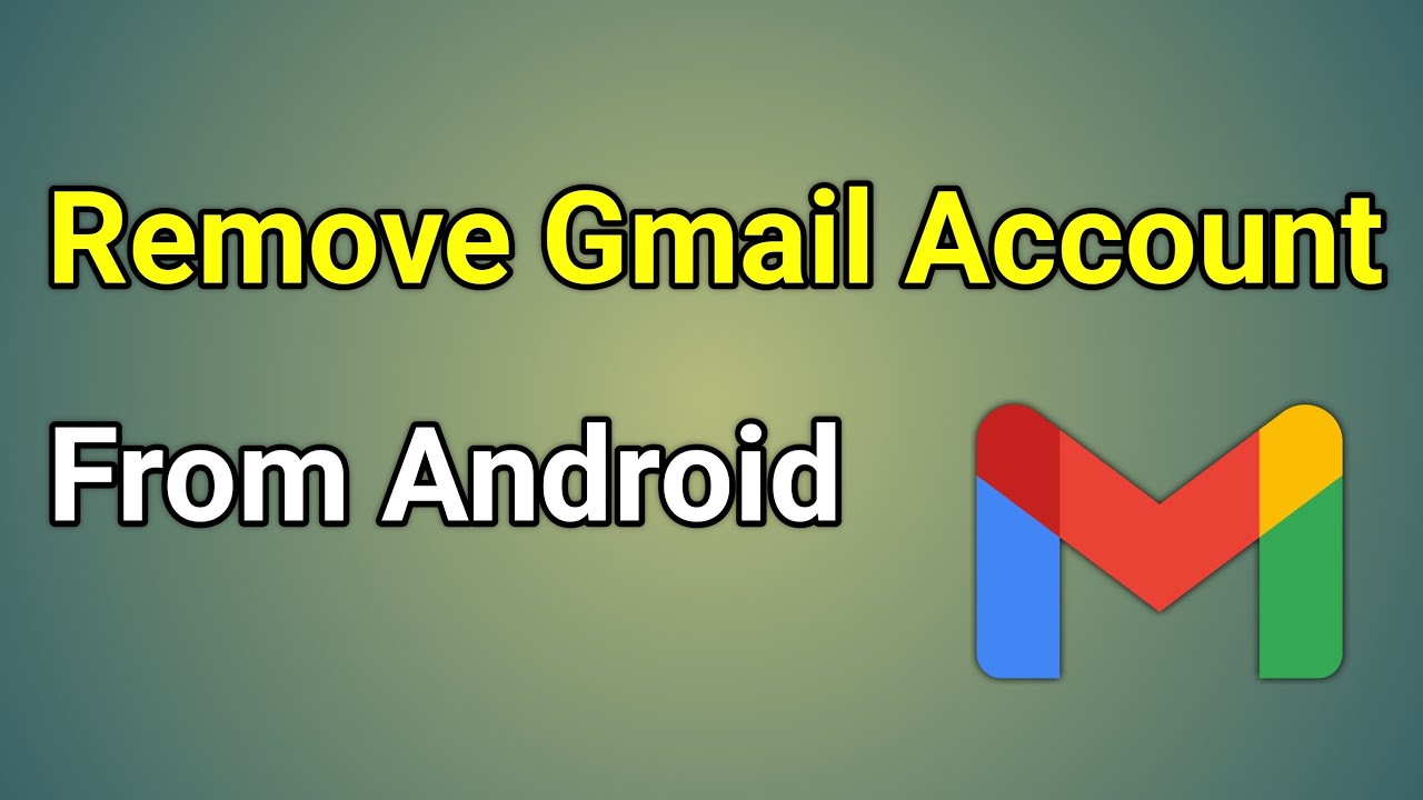 Remove Gmail Account From Android | Phone Se Google Remove Gmail Account From Android | Phone Se Google