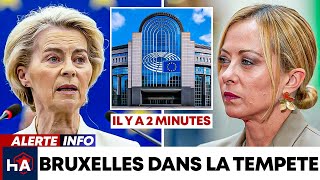 Von Der Leyen Quitte Bruxelles Meloni Dit Stop À Lunion Européenne