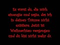 Pietro B.- Eri Tu (deutsche Übersetzung)