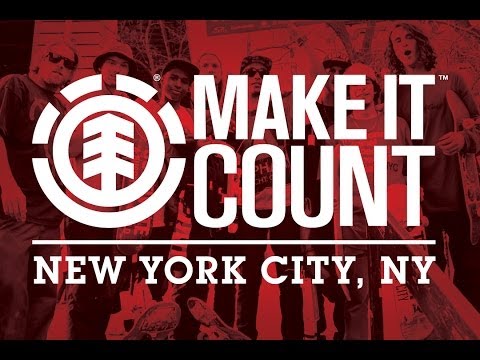 ELEMENT MAKE IT COUNT NEW YORK CITY
