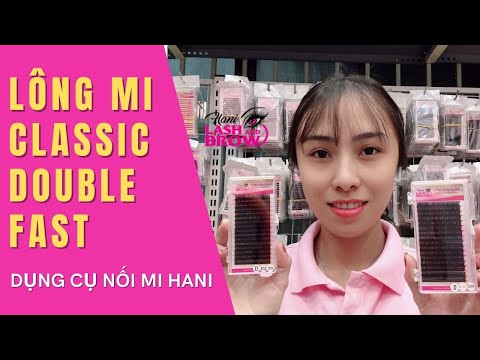 LÔNG MI CLASSIC DOUBLE FAST BẮT KEO NHANH | DỤNG CỤ NỐI MI
