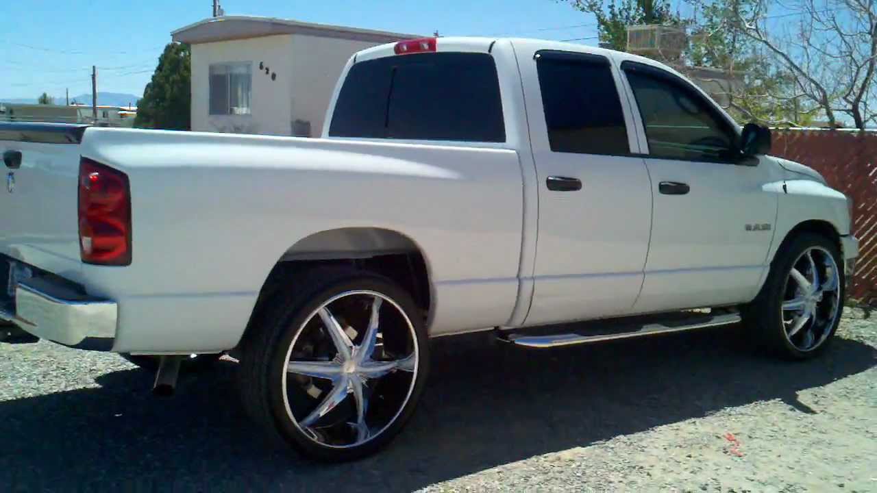 2008 Dodge Ram on 26"s - YouTube