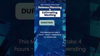 Agile Meeting Cheat Sheet 5 Release Planning And Estimating Meeting