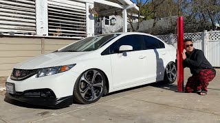 Turned This Bagged Civic Candy Red Wrapped In Paradox