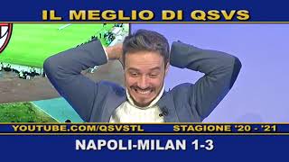 QSVS - I GOL DI NAPOLI - MILAN 1-3 - TELELOMBARDIA / TOP CALCIO 24