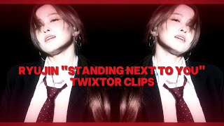 Itzy Ryujin Standing Next To You - Jungkook Of Bts Cover Performance Twixtor Clips Enhanced