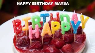 Maysa  Cakes Pasteles - Happy Birthday