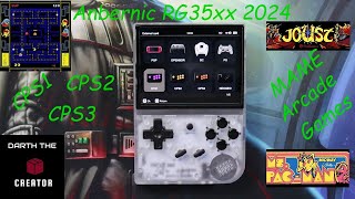 Anbernic Rg35 2024 Playing Mame ,Cps1 ,Cps2 ,Cps3 , Final Burn Alpha