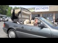 1991 Mercedes-Benz 500SL Roadster Start Up, Exhaust, and In Depth Tour