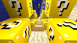 Minecraft LUCKY BLOCK TUNNEL RACE! (Minecraft Lucky Block Mod) - PrestonPlayz vs Vikkstar123