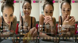 Renni Rucci On Ig Live Talking Working Out Having Time To Gym