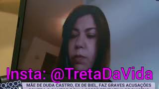 Mãe De Duda Castro Falando Sobre Biel