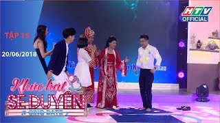HTV KHÚC HÁT SE DUYÊN|"Thánh phá game" Ngô Kiến Huy suýt làm bể màn tỏ tình |KHSD #15 FULL|20/6/2018