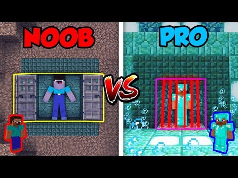 Minecraft NOOB vs. PRO: UNDERWATER PRISON! in Minecraft!