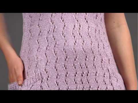  16 Vine Lace Dress Vogue Knitting Spring Summer 2009