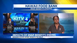 Hawaii Food Bank addresses local impacts of SNAP benefits ending