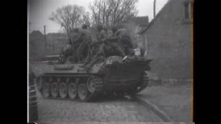 Task Force C, 104Th Infantry Division, Near Halle American Pows Freed By 30Th Infantry Division.