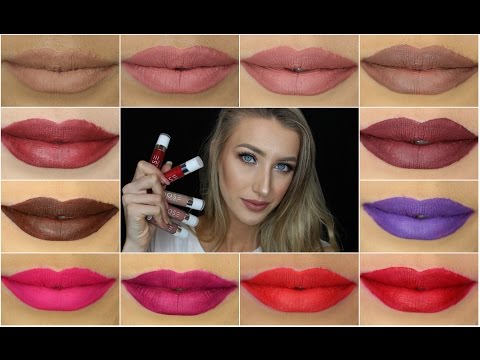VIDEO : dose of colours liquid lipstick lip swatches & review! full collection ♡ - hey everyone! here is myhey everyone! here is mydoseof colours liquidhey everyone! here is myhey everyone! here is mydoseof colours liquidlipstickliphey ev ...