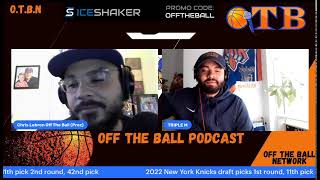 #Knicks #nbadraft talk with @tripleMwassup from @KnicksFansWilding
