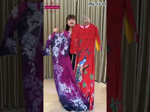 Áo Dài Quỳnh Nguyễn (199k/áo) video 2