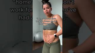 Lower Belly Transformation Post C-Section #workoutmotivation