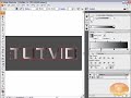 Metal/Metallic Text: Adobe Illustrator CS3 Tutorial