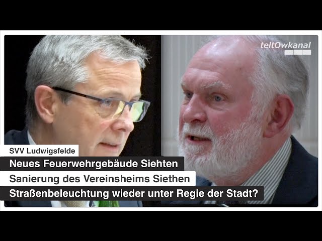 Neues Feuerwehrgebäude Siethen | Sanierung Vereinsheim Siethen | Straßenbeleuchtung Ludwigsfelde