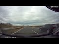 Büntetőfékező Audi A4 az M1-es autópályán