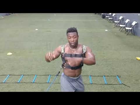 Malcom Solomon: Bounding Ladder Drills with the Ki-RO Core Trainer